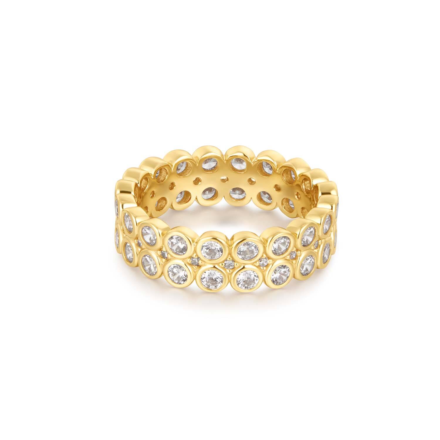  Chic Creator - Silver / 14kt GP - Zirconia